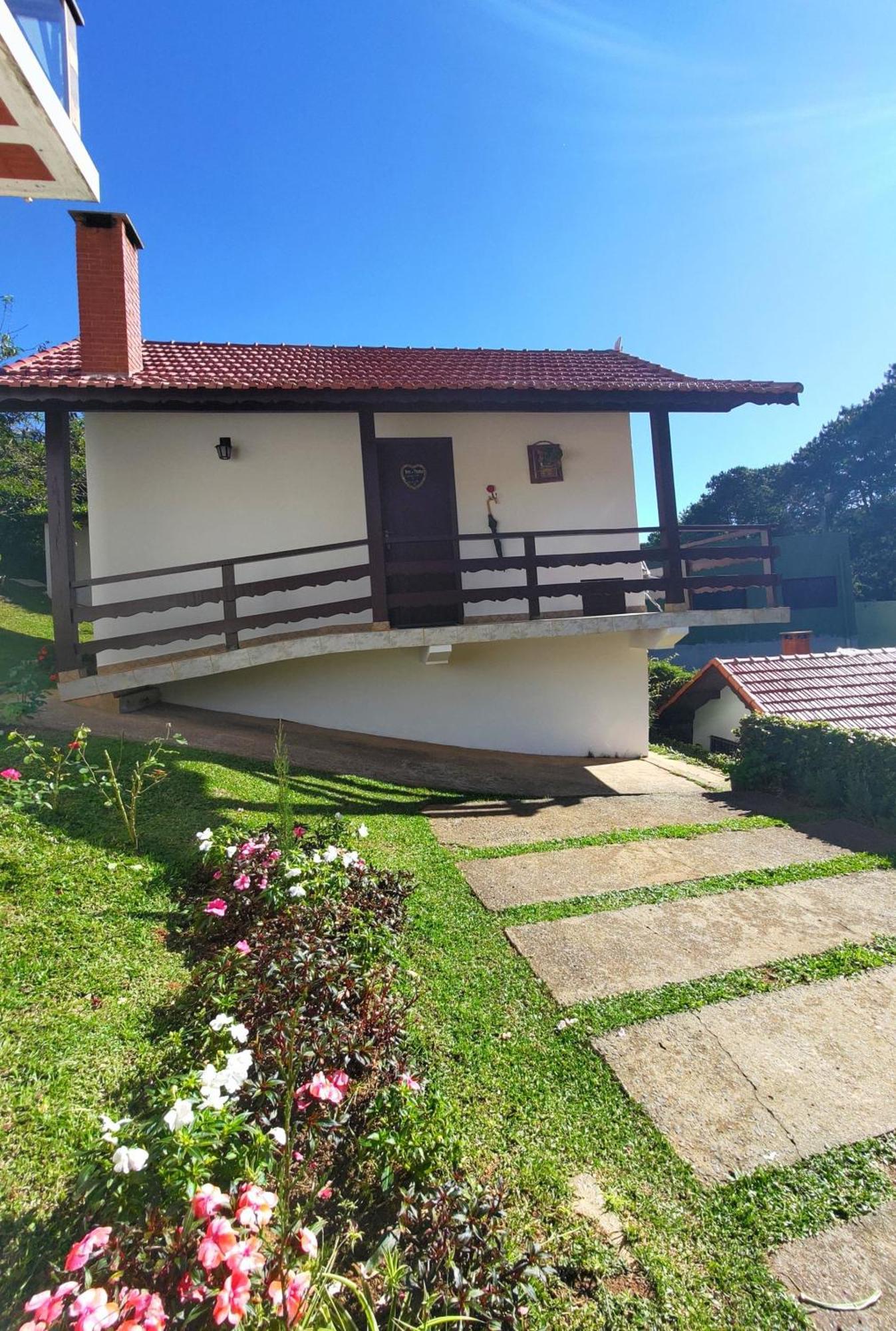 Chalés Leopoldo em Monte Verde Esterno foto